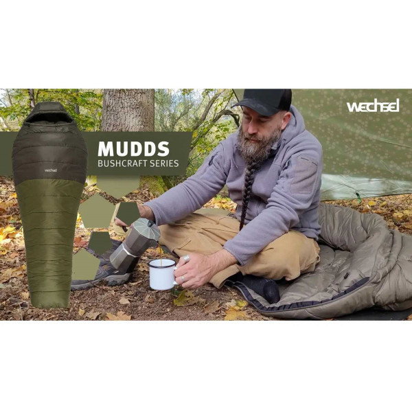 Фото - Спальный мешок Wechsel Mudds Autumn 0° M TL Olive/Mud Green Left (232050)