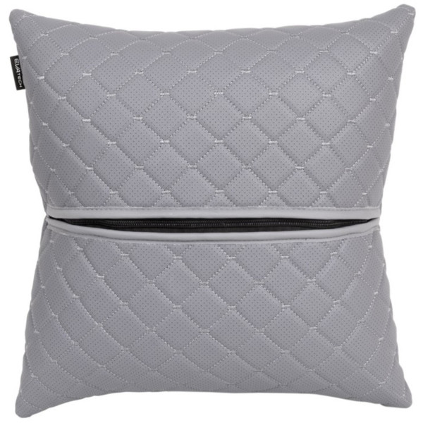 Фото - Автомобільна подушка EVAtech ECO Volkswagen сіра з сірою ниткою SPBCSGGV033