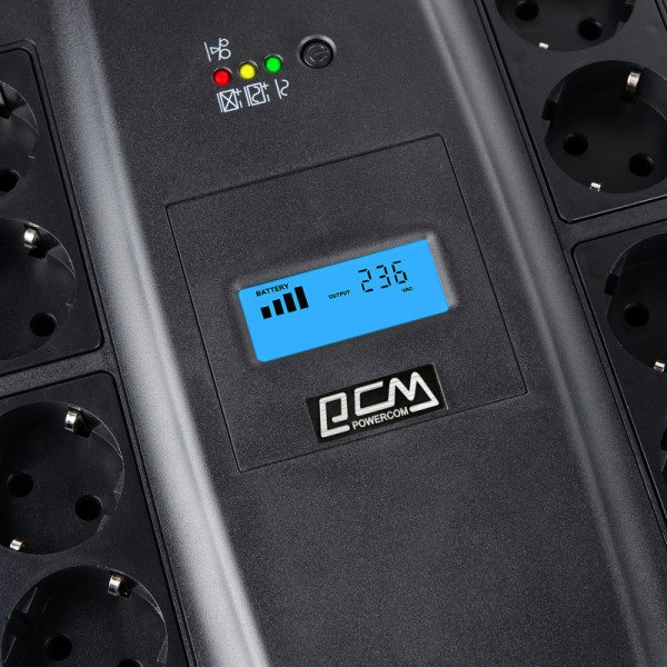 Фото - Источник бесперебойного питания Powercom SPD-550U Schuko