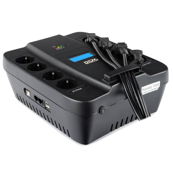 Фото - Источник бесперебойного питания Powercom SPD-900U Schuko