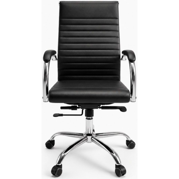 Фото - Крісло офісне Special4You Solano 7 artleather Black (E7856)