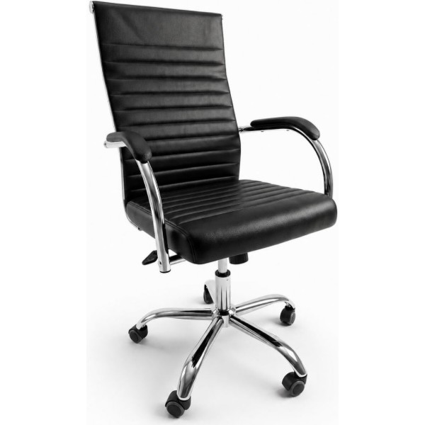 Фото - Крісло офісне Special4You Solano 7 artleather Black (E7856)