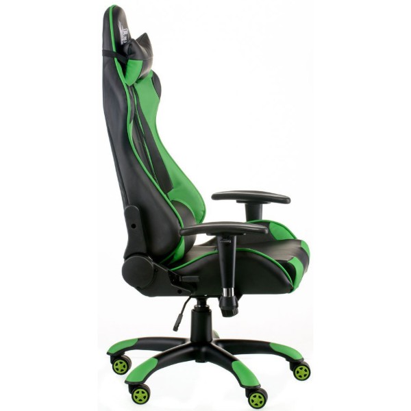 Фото - Кресло для геймеров Special4You ExtremeRace black/green (E5623)