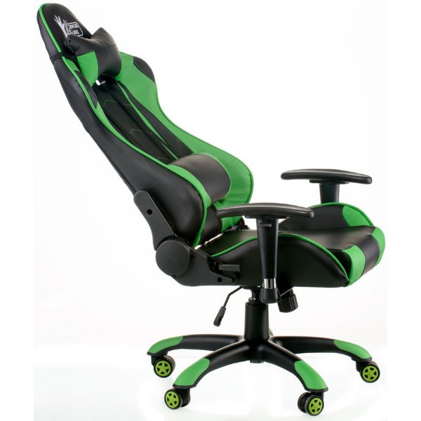 Фото - Кресло для геймеров Special4You ExtremeRace black/green (E5623)