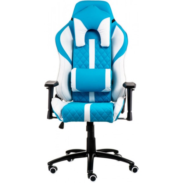 Фото - Крісло для геймерів Special4You ExtremeRace Light Blue/White (E6064)