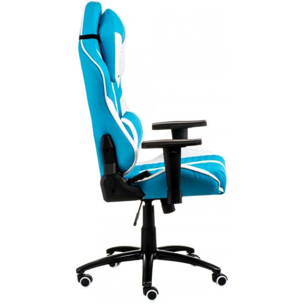 Фото - Крісло для геймерів Special4You ExtremeRace Light Blue/White (E6064)