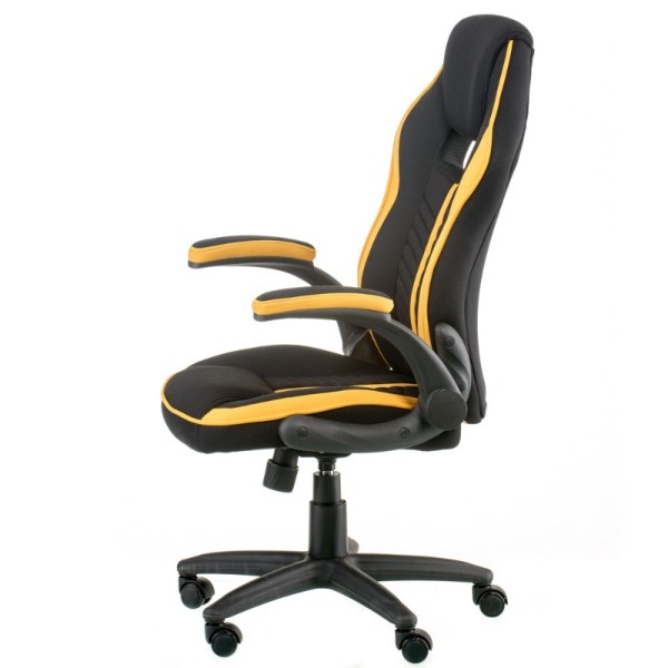 Фото - Крісло для геймерів Special4You Prime Black/Yellow (E5548)