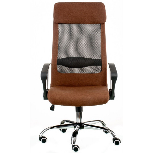 Фото - Кресло офисное Special4You Silba Brown (E5814) Фото - Кресло офисное Special4You Silba Brown (E5814)