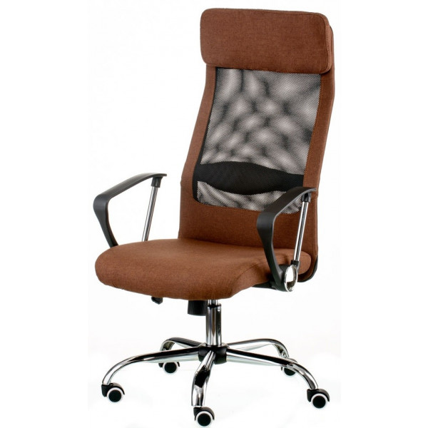 Фото - Кресло офисное Special4You Silba Brown (E5814)