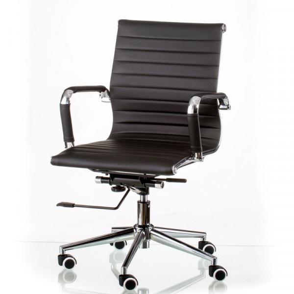 Фото - Кресло офисное Special4You Solano 5 Artleather Black (E5340)