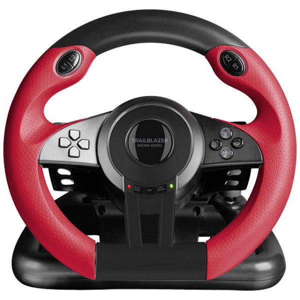Фото - Уценка - Руль Speedlink TRAILBLAZER Racing Wheel for PS4/Xbox One/PS3/PC, Black (SL-450500-BK)