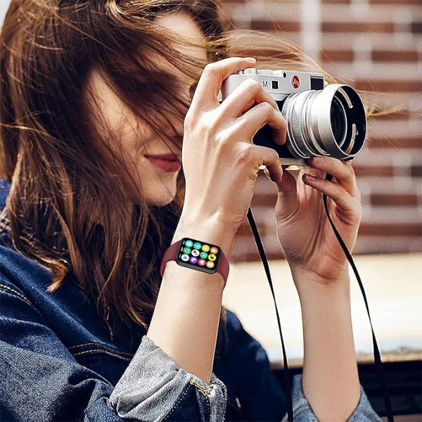Фото - Ремінець для фітнес-браслету BeCover for Xiaomi Smart Band 9 Pro Red Wine (713205)