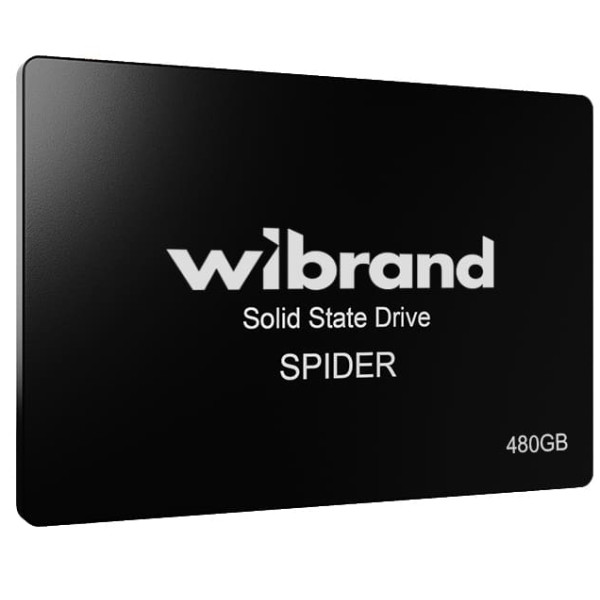 Фото - SSD-накопичувач внутрішній Wibrand Spider 480GB 2.5" 7mm SATAIII Bulk (WI2.5SSD/SP480GB)