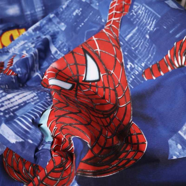 Фото - Комплект постільної білизни дитячий MirSon 110х140 17-0700 Spider-Man Бязь (2200010457247)