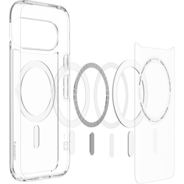 Фото - Чохол для смартфону Spigen Ultra Hybrid MagSafe for Google Pixel 11 Clear White (ACS11441)