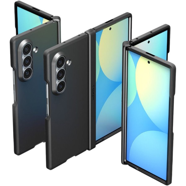 Фото - Чохол для смартфону Spigen Tough Armor Pro MagSafe for Samsung Galaxy Fold 8 Ultra Black (ACS11507)