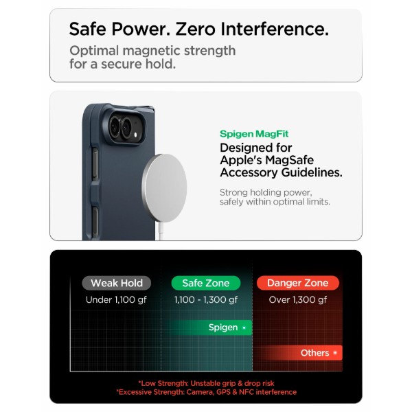 Фото - Чохол для смартфону Spigen Tough Armor Pro MagSafe for iPhone Duo Metal Slate (ACS11691)