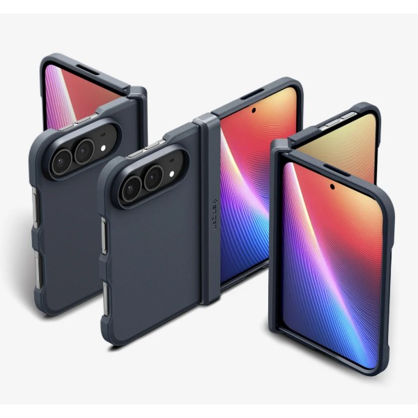 Фото - Чохол для смартфону Spigen Tough Armor Pro MagSafe for iPhone Duo Metal Slate (ACS11691)