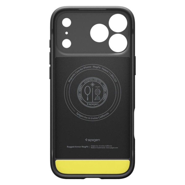 Фото - Чохол для смартфона Spigen Rugged Armor MagSafe for iPhone 18 Pro Max/17 Pro Max Matte Black (ACS12109)