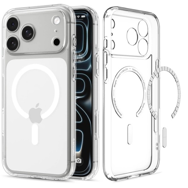Фото - Чохол для смартфона Spigen Ultra Hybrid MagSafe for iPhone 18 Pro Max/17 Pro Max Clear White (ACS12118)