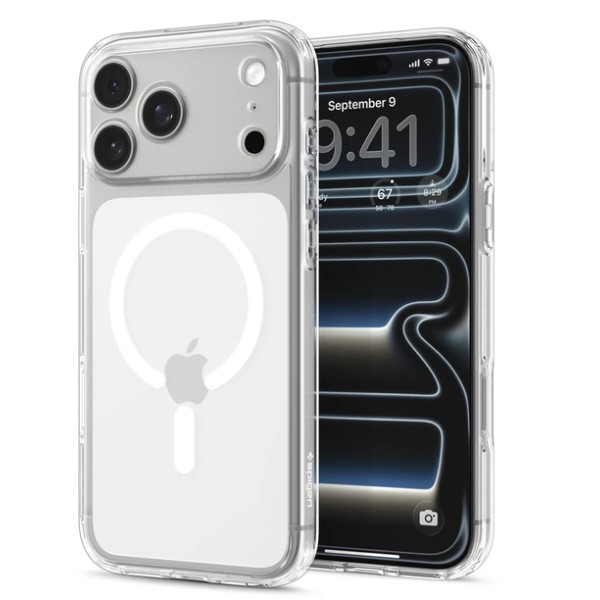 Фото - Чохол для смартфона Spigen Ultra Hybrid MagSafe for iPhone 18 Pro Max/17 Pro Max Clear White (ACS12118)