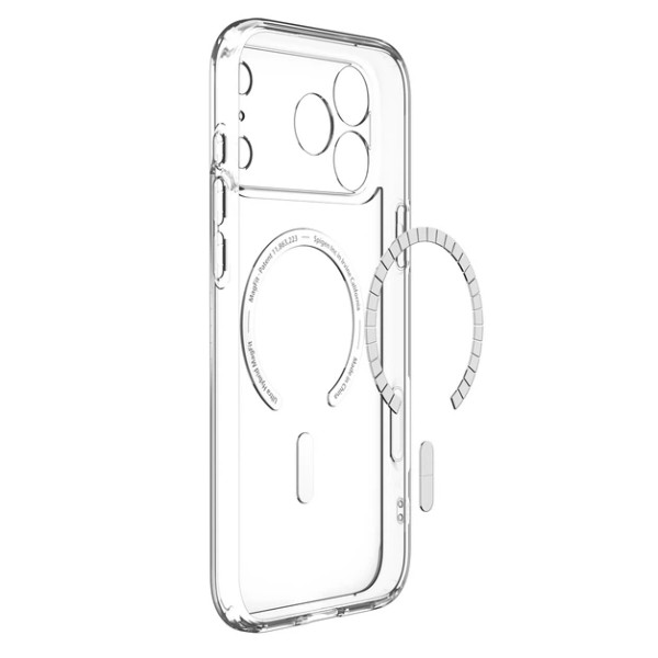 Фото - Чохол для смартфона Spigen Ultra Hybrid MagSafe for iPhone 18 Pro Max/17 Pro Max Clear White (ACS12118)