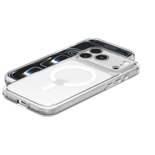 Фото - Чохол для смартфона Spigen Ultra Hybrid MagSafe for iPhone 18 Pro Max/17 Pro Max Clear White (ACS12118)
