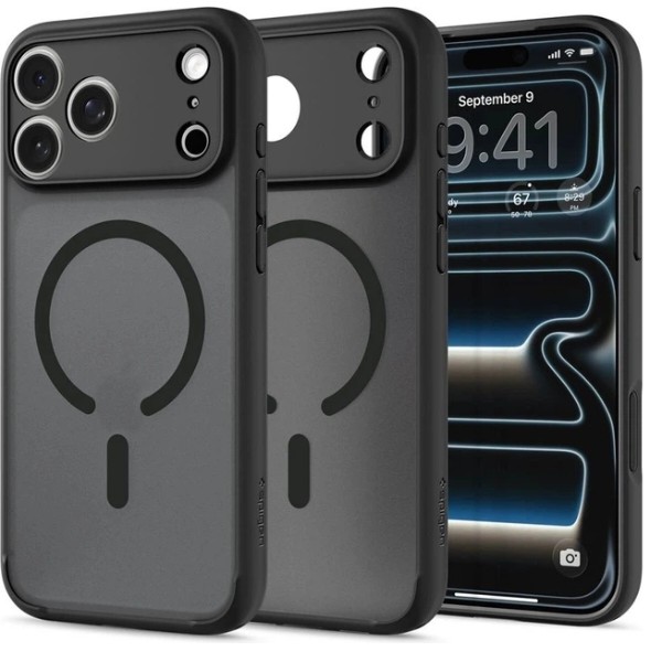 Фото - Чохол для смартфона Spigen Ultra Hybrid MagSafe for iPhone 18 Pro Max/17 Pro Max Frost Black (ACS12123) Фото - Чохол для смартфона Spigen Ultra Hybrid MagSafe for iPhone 18 Pro Max/17 Pro Max Frost Black (ACS12123)