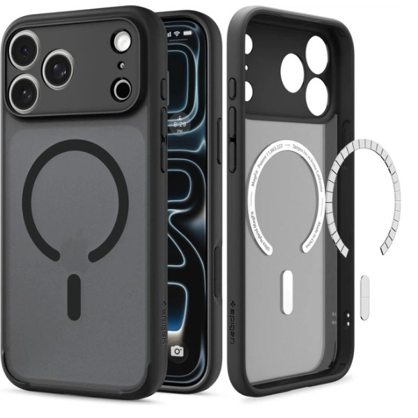 Фото - Чохол для смартфона Spigen Ultra Hybrid MagSafe for iPhone 18 Pro Max/17 Pro Max Frost Black (ACS12123)