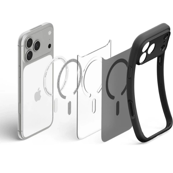 Фото - Чохол для смартфона Spigen Ultra Hybrid MagSafe for iPhone 18 Pro Max/17 Pro Max Frost Black (ACS12123)