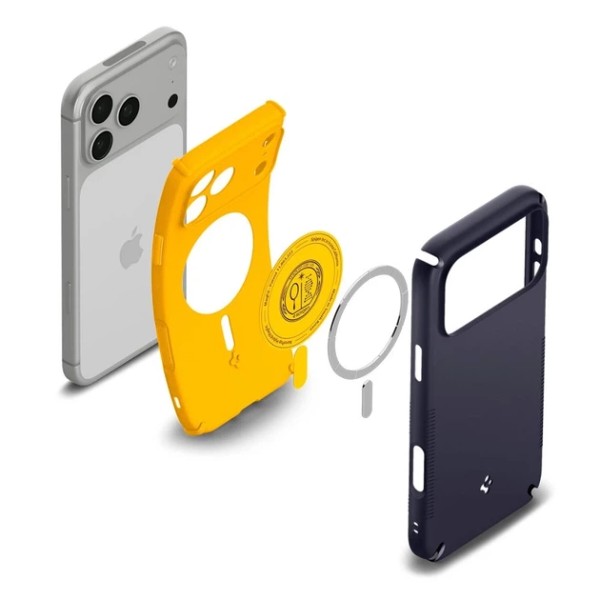 Фото - Чохол для смартфона Spigen Nano Pop Hybrid MagSafe for iPhone 18 Pro Max/17 Pro Max Blueberry Navy (ACS12138)