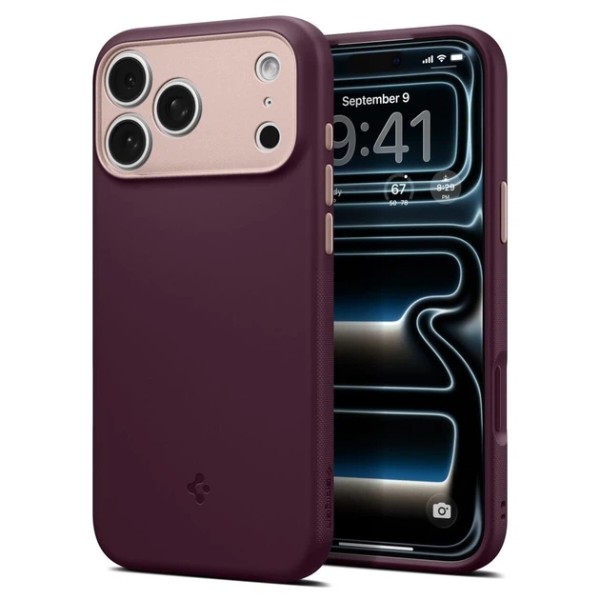 Фото - Чохол для смартфона Spigen Nano Pop MagSafe for iPhone 18 Pro Max/17 Pro Max Burgundy Bean (ACS12141)