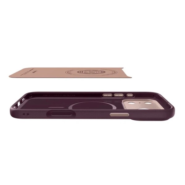 Фото - Чохол для смартфона Spigen Nano Pop MagSafe for iPhone 18 Pro Max/17 Pro Max Burgundy Bean (ACS12141)