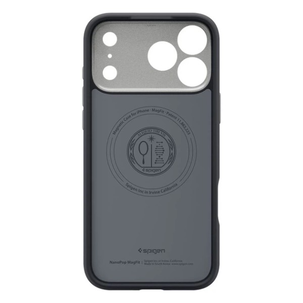 Фото - Чохол для смартфона Spigen Nano Pop MagSafe for iPhone 18 Pro Max/17 Pro Max Black Sesame (ACS12142)