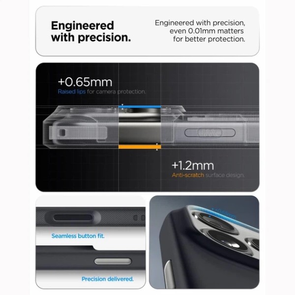 Фото - Чохол для смартфона Spigen Nano Pop MagSafe for iPhone 18 Pro Max/17 Pro Max Black Sesame (ACS12142)