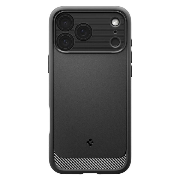Фото - Чохол для смартфону Spigen Rugged Armor MagSafe for iPhone 18 Pro/17 Pro Matte Black (ACS12147)
