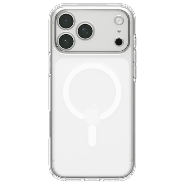 Фото - Чохол для смартфону Spigen Ultra Hybrid MagSafe for iPhone 18 Pro/17 Pro Clear White (ACS12155)