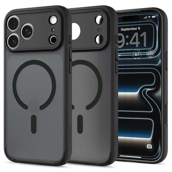 Фото - Чохол для смартфону Spigen Ultra Hybrid MagSafe for iPhone 18 Pro/17 Pro Frost Black (ACS12160) Фото - Чохол для смартфону Spigen Ultra Hybrid MagSafe for iPhone 18 Pro/17 Pro Frost Black (ACS12160)