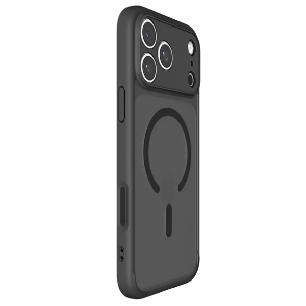 Фото - Чохол для смартфону Spigen Ultra Hybrid MagSafe for iPhone 18 Pro/17 Pro Frost Black (ACS12160)