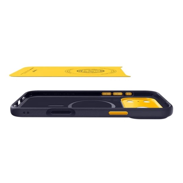 Фото - Чохол для смартфону Spigen Nano Pop MagSafe for iPhone 18 Pro/17 Pro Blueberry Navy (ACS12178)