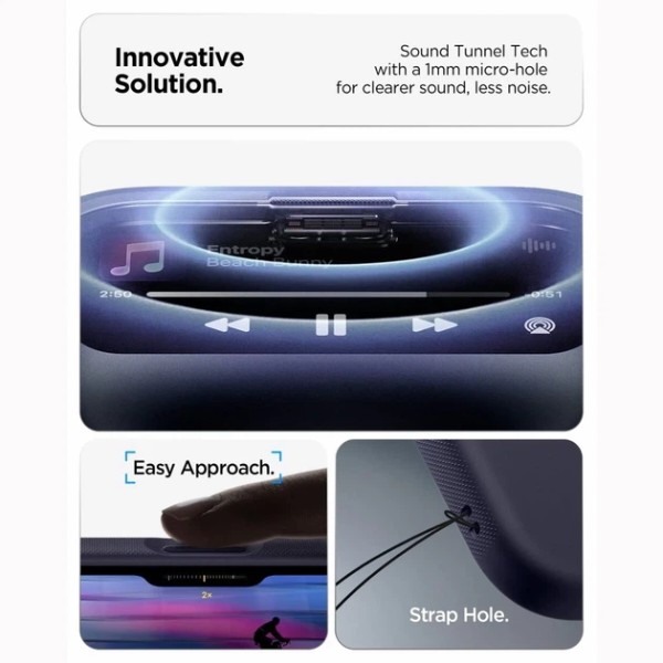 Фото - Чохол для смартфону Spigen Nano Pop MagSafe for iPhone 18 Pro/17 Pro Blueberry Navy (ACS12178)