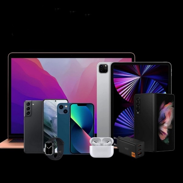 Фото - Мережевий зарядний пристрій Spigen Essential 67W Wall Charger 2Type-C + 1Type-A EE673EU black (ACH09458)
