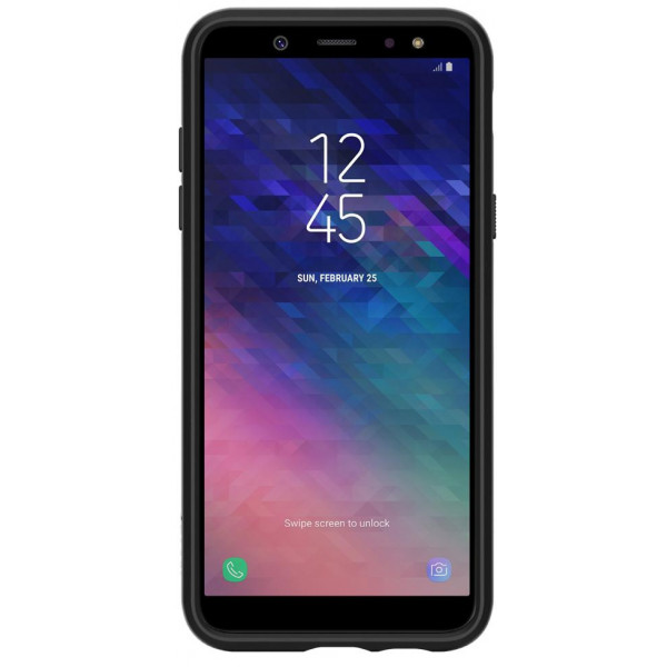 Фото - Чехол для смартфона Spigen Samsung Galaxy A6 Case Liquid Air Black (596CS24093)