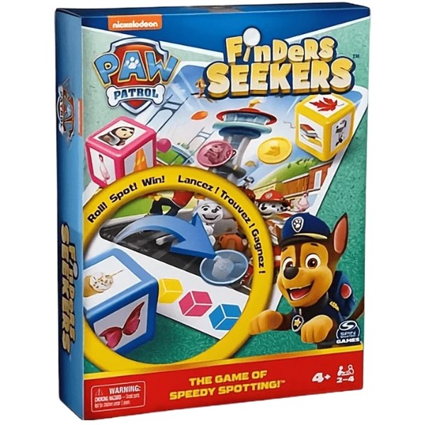 Фото - Настільна гра (5-7 років) Spin Master Spin Master Швидкісні шукачі Цуценячий патруль (SM34643/6069796)
