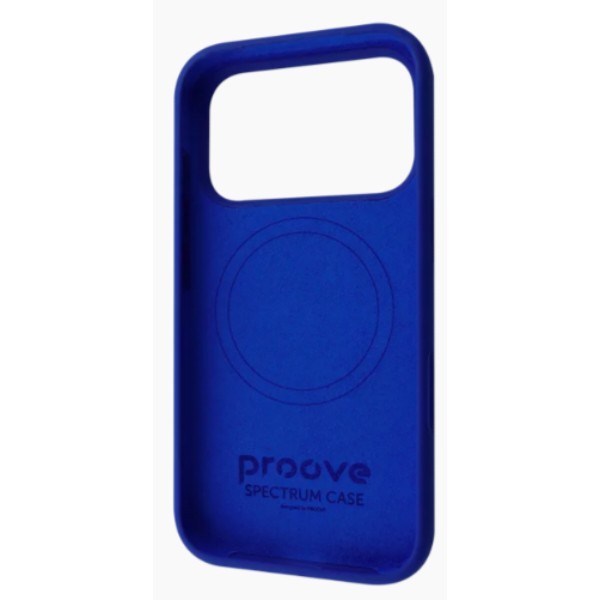 Фото - Чохол для смартфону Proove Spectrum Case with Magnetic Ring iPhone 17 Pro acid blue (PCSPIP17P038)