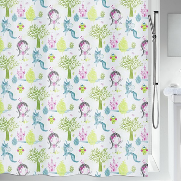 Фото - Шторка для ванной комнаты Spirella polyester PRINCESS 180x200 см (10.20162)