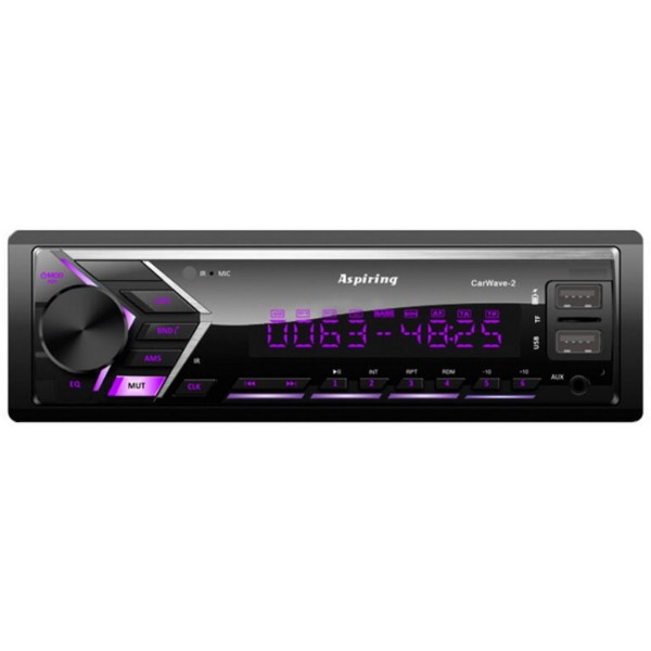 Фото - Авторесивер 1DIN Aspiring CarWave 2 simple DSP