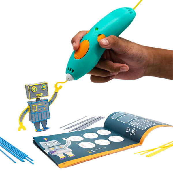 Фото - 3D-ручка 3Doodler Start Plus базовий набір Креатив 72 стрижня (SPLUS)