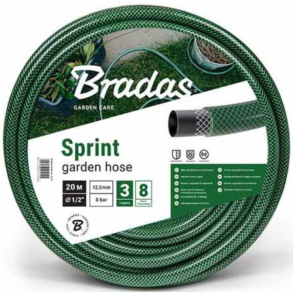 Фото - Шланг поливочний BRADAS Sprint 3/4" 20 м (WFS3/420)