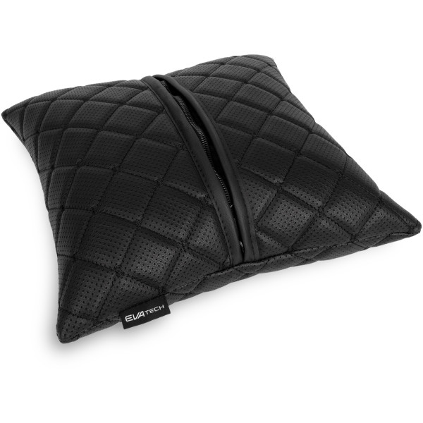 Фото - Автомобільна подушка EVAtech ECO BMW чорна з чорною ниткою (SPSCSBBV005)
